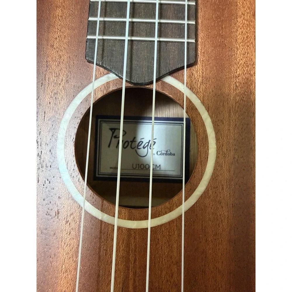 Protégé U100CM Concert Ukulele Mahogany Body/Top Natural Finish 4-String Bag